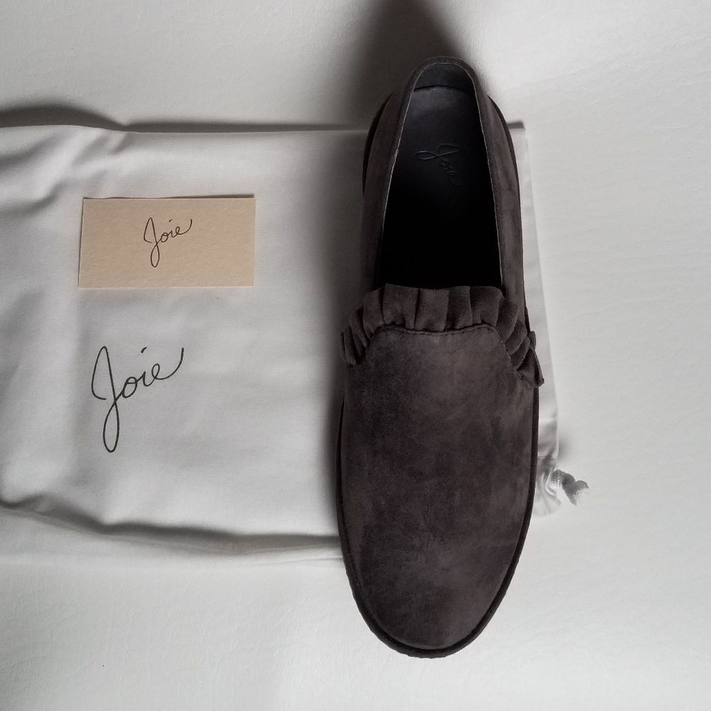 Joie Suede Slip-on Loafers